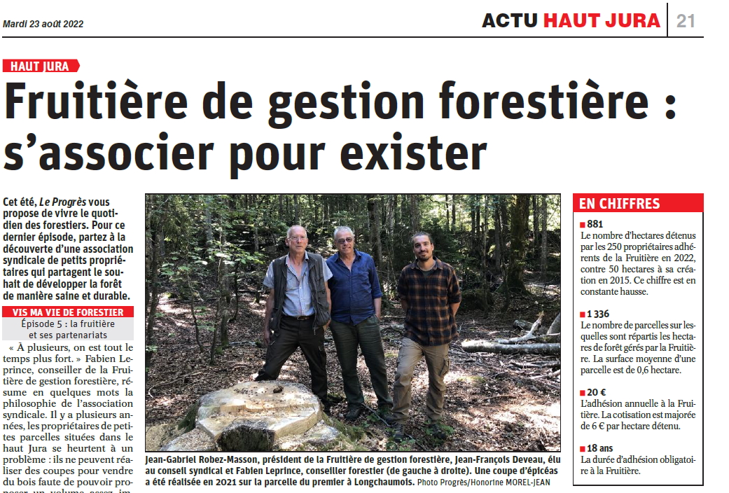 ArticleLeProgres 2022 08 23