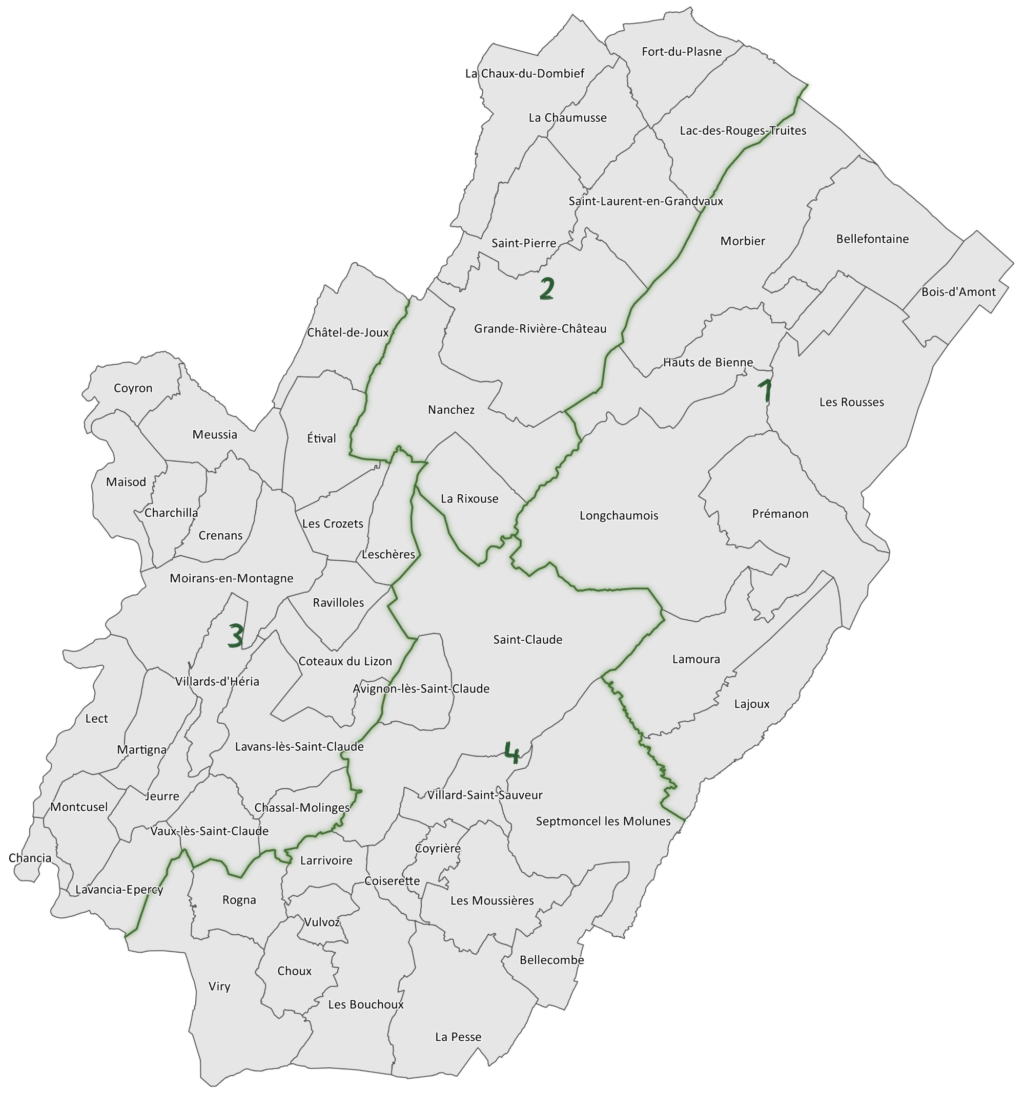 Sections Fruitière de gestion forestière